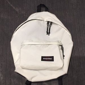 Eastpak padded Pak’r white large backpack good